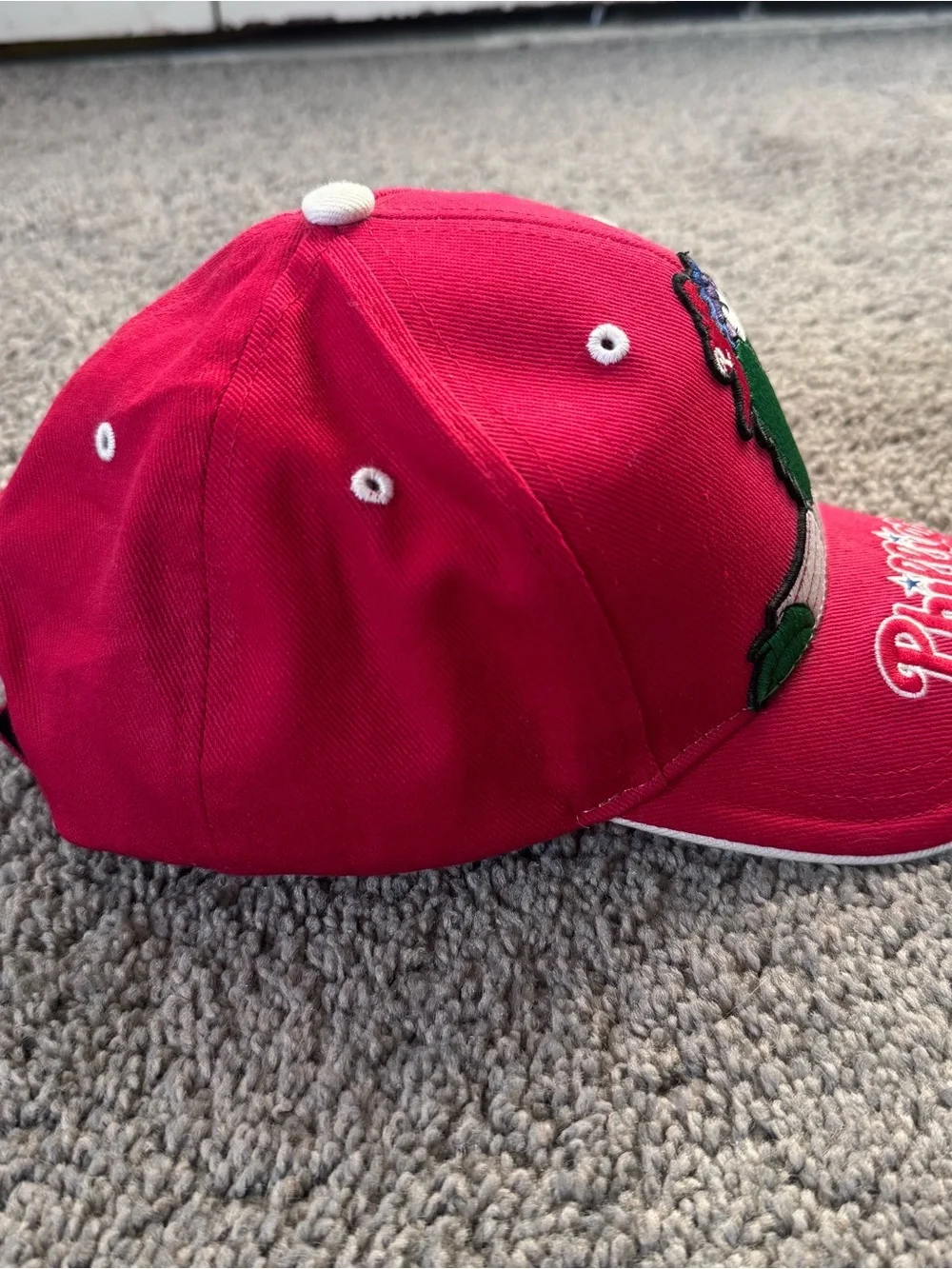 47 Brand Philadelphia Phillies Phillie Phanatic Kids Youth Adjustable Hat Red